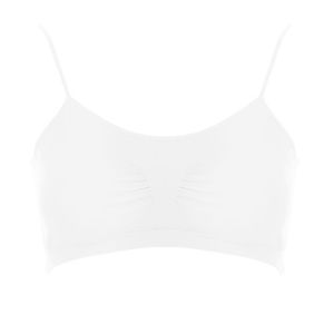 Sugarlips White Camisole Double Wear Bra One Size